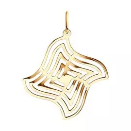 Подвеска из красного золота 036197