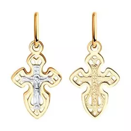 Подвеска из красного золота 121377