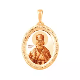 Подвеска из красного золота 35-0436-11-67