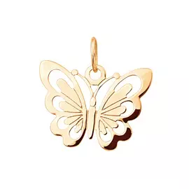 Подвеска из красного золота 35-0514-11-00