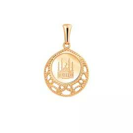 Подвеска из красного золота 35-0634-11-93