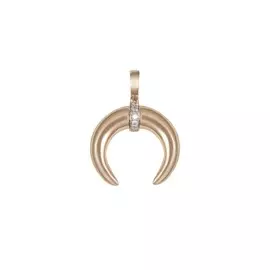 Подвеска из красного золота с фианитом 75142
