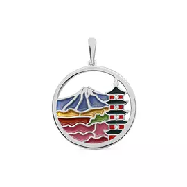 Подвеска из серебра с фианитами 3-266-7901