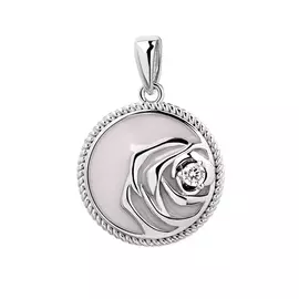 Подвеска из серебра с фианитом И3-1331-23-61