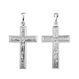 Подвеска из серебра с родированием 35-0273-23-00