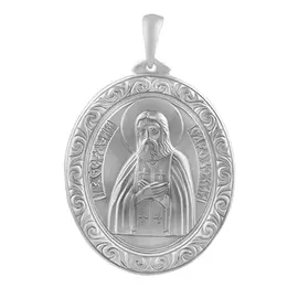 Подвеска из серебра с родированием 35-0436-23-00