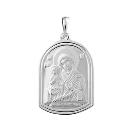 Подвеска из серебра с родированием 35-0447-23-00