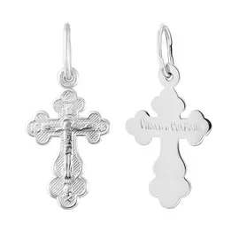 Подвеска из серебра с родированием 35-0495-23-00