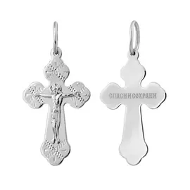 Подвеска из серебра с родированием 35-0567-23-00