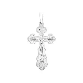 Подвеска из серебра с родированием 94120040