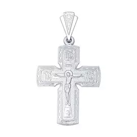 Подвеска из серебра с родированием 94120073