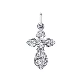 Подвеска из серебра с родированием 94120102