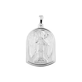 Подвеска из серебра с родированием икона Семистрельная БМ 35-0331-23-00