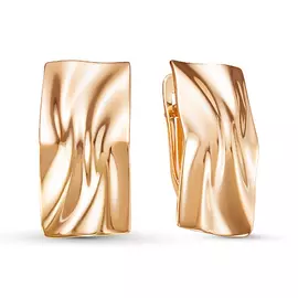 Серьги из красного золота 221311