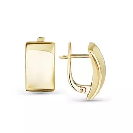 Серьги из желтого золота 2000001