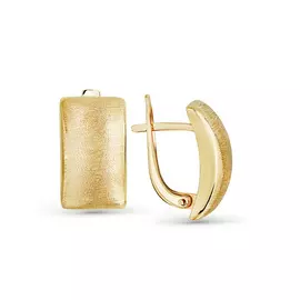 Серьги из желтого золота 2000010