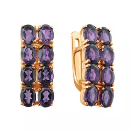 Серьги Аметист