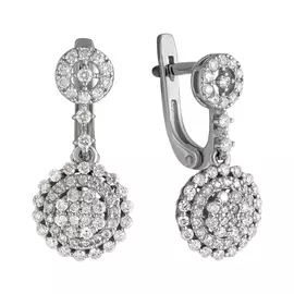 Серьги Брил.