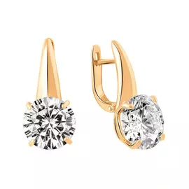 Серьги Фианит