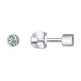 Серьги Фианит