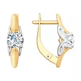 Серьги Фианит