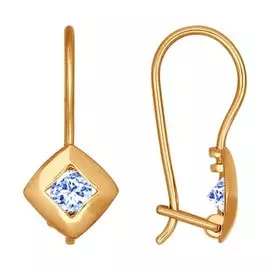 Серьги Фианит