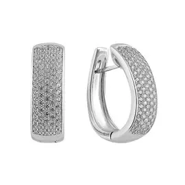 Серьги Фианит