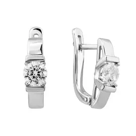 Серьги Фианит