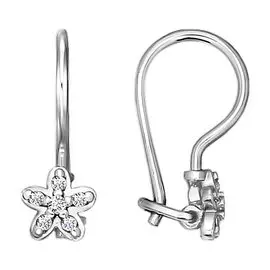 Серьги Фианит