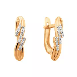 Серьги Фианит