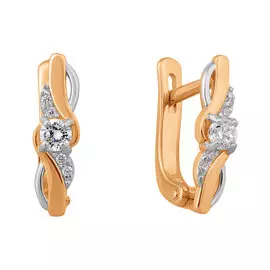 Серьги Фианит