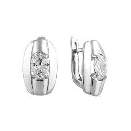 Серьги Фианит