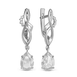 Серьги Фианит