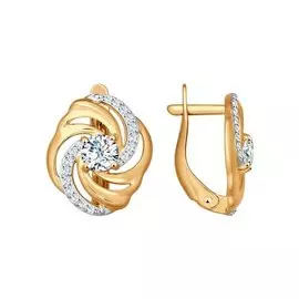 Серьги Фианит