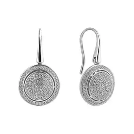 Серьги Фианит