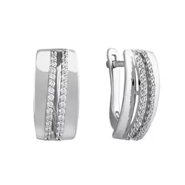 Серьги Фианит