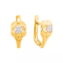 Серьги Фианит