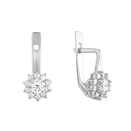 Серьги Фианит