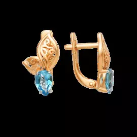 Серьги Фианит