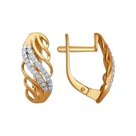 Серьги Фианит