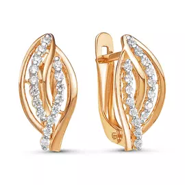 Серьги Фианит