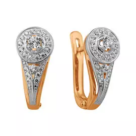 Серьги Фианит