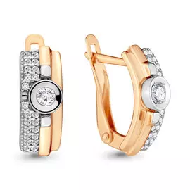 Серьги Фианит