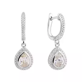 Серьги Фианит