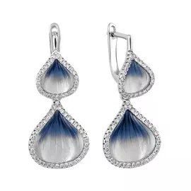 Серьги Фианит,