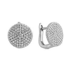 Серьги Фианит