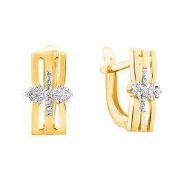 Серьги Фианит