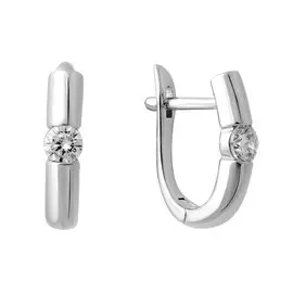 Серьги Фианит