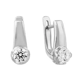 Серьги Фианит