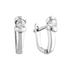 Серьги Фианит